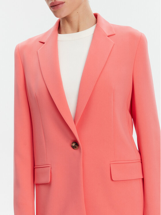 BOSS BOSS Marynarka 50490053 Różowy Regular Fit