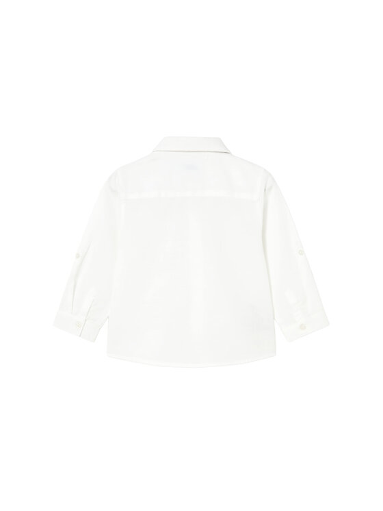 Mayoral Mayoral Camicia 1118 Bianco Regular Fit