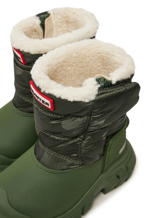 Hunter Hunter Śniegowce KFT5001PCT-FXR Khaki