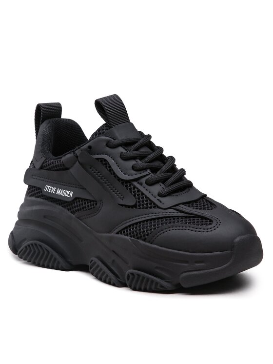 steve madden sneakers black
