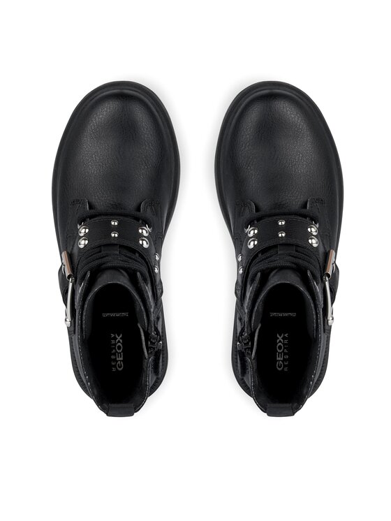 Geox Geox Μποτάκια Jr Eclair J369QD 000BU C9999 D Μαύρο