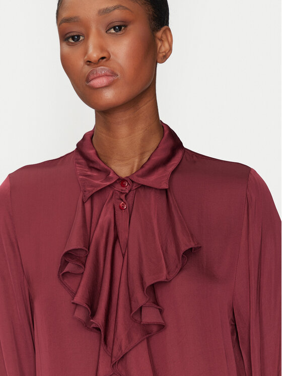 Haveone Haveone Camicia CWG-M013 Bordeaux Regular Fit