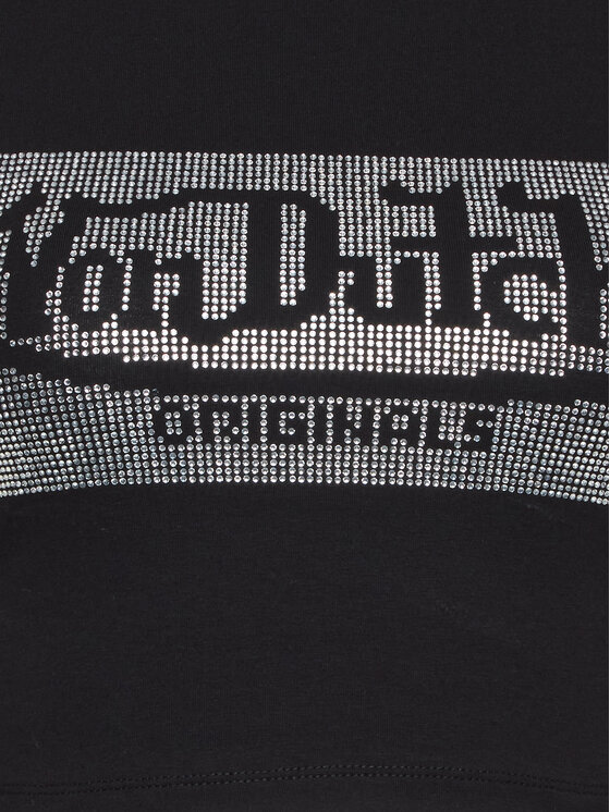 Von Dutch Von Dutch Тишърт Anna 6230063 Черен Regular Fit