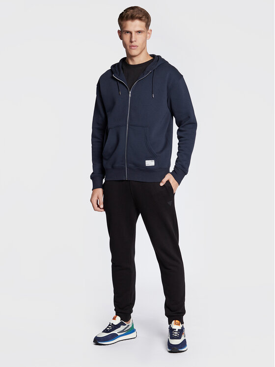 Solid Solid Felpa 21107421 Blu scuro Regular Fit
