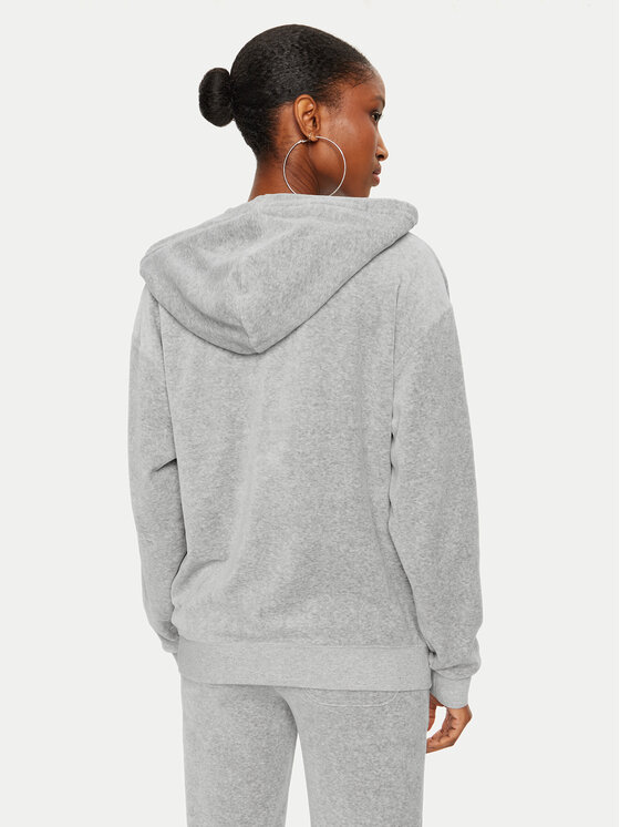 Juicy Couture Juicy Couture Bluza Halan JCWAS24342 Szary Oversize