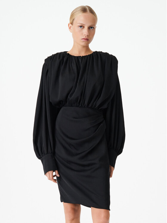 IRO Rochie cocktail Gwenda AR536 Negru Regular Fit