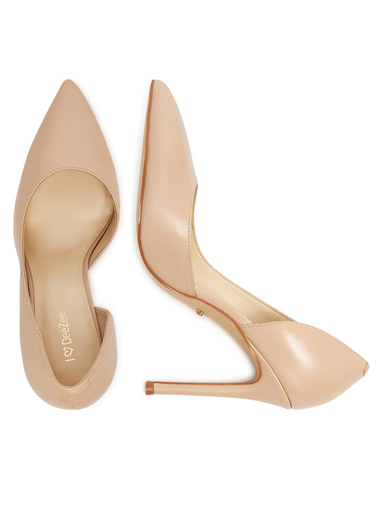 シェリー DeeZee Szpilki DZ-09 Beżowy | Modivo.pl