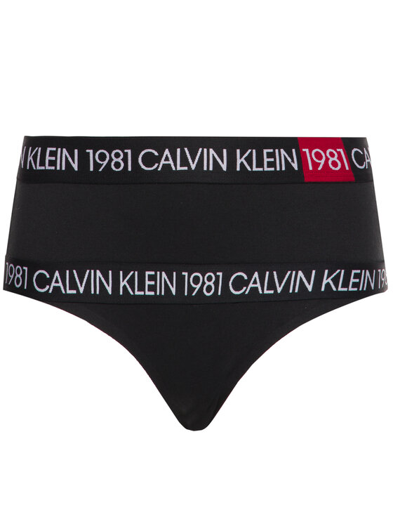 Calvin Klein Underwear Calvin Klein Underwear Класически бикини с висока талия 000QF5450E Черен