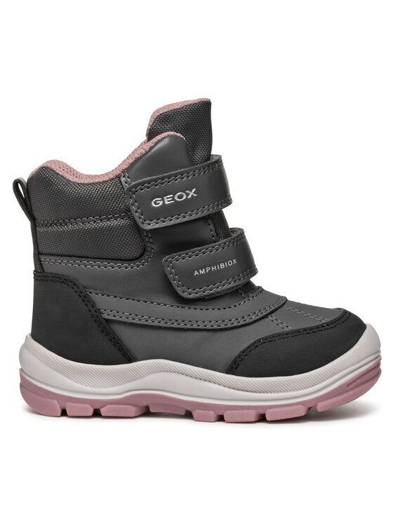 Geox Geox Čizme za snijeg B Flanfil Girl B Abx B463WD 050FU C9A8F S Siva