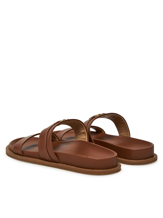 MICHAEL Michael Kors MICHAEL Michael Kors Papucs Mandy Flat Sandal 40S5MAFS2L Barna