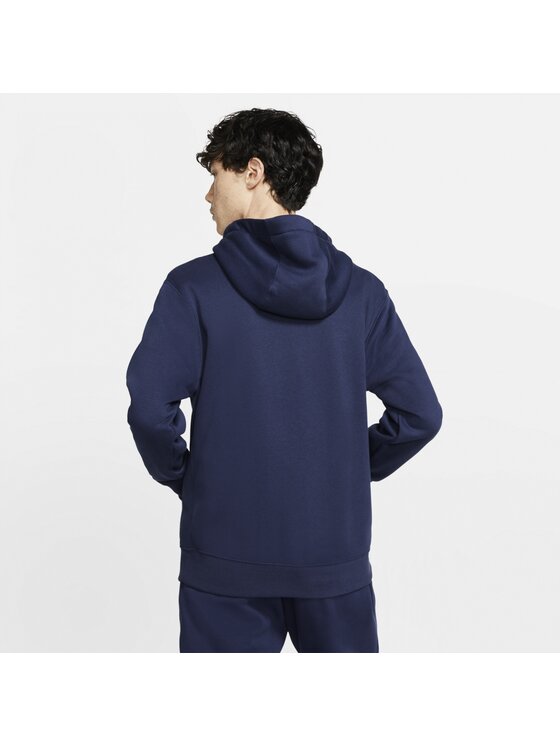 Nike Nike Felpa Sportswear Club Fleece Blu Regular Fit
