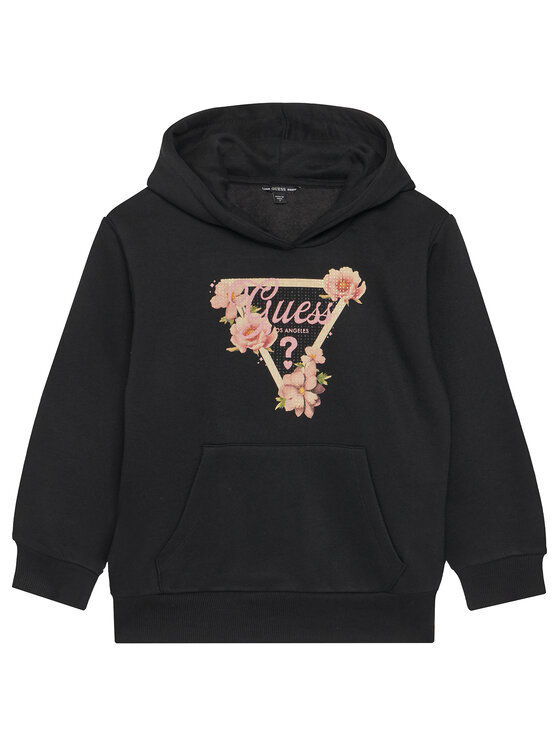 Guess Guess Mikina J5BQ21 KCKF2 Černá Relaxed Fit