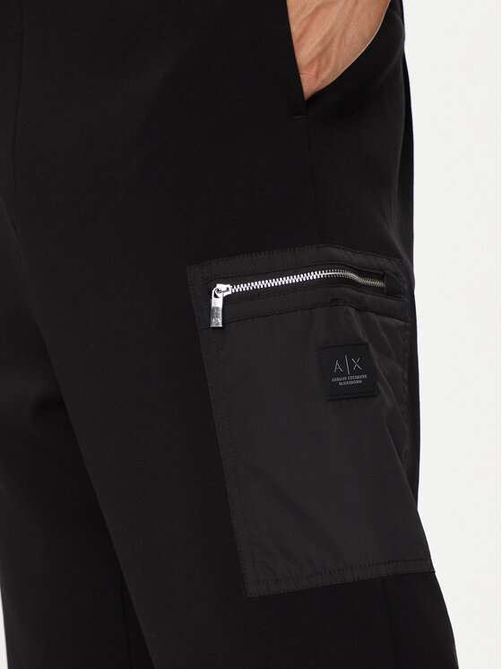 Armani Exchange Armani Exchange Melegítő alsó XM000084 AF10818 UC001 Fekete Regular Fit