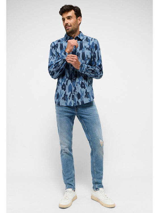 Mustang Mustang Jeansy OREGON SLIM Niebieski Slim Fit