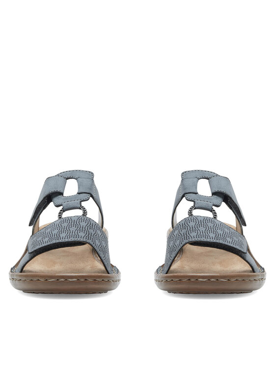 Rieker Rieker Natikači 60885-12 Modra