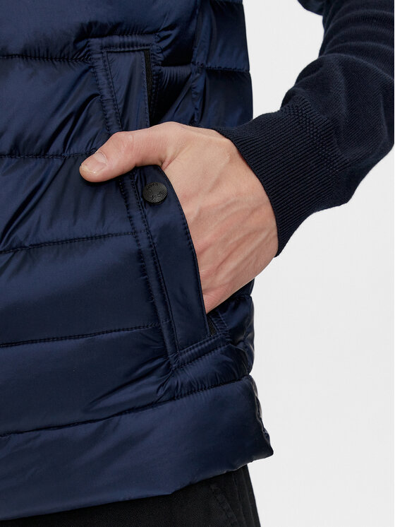 BOSS BOSS Mellény Odeno1 50505255 Sötétkék Slim Fit