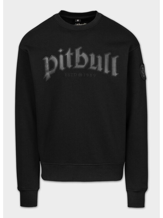 PITBULL PITBULL Bluza TAYLOR Czarny Regular Fit