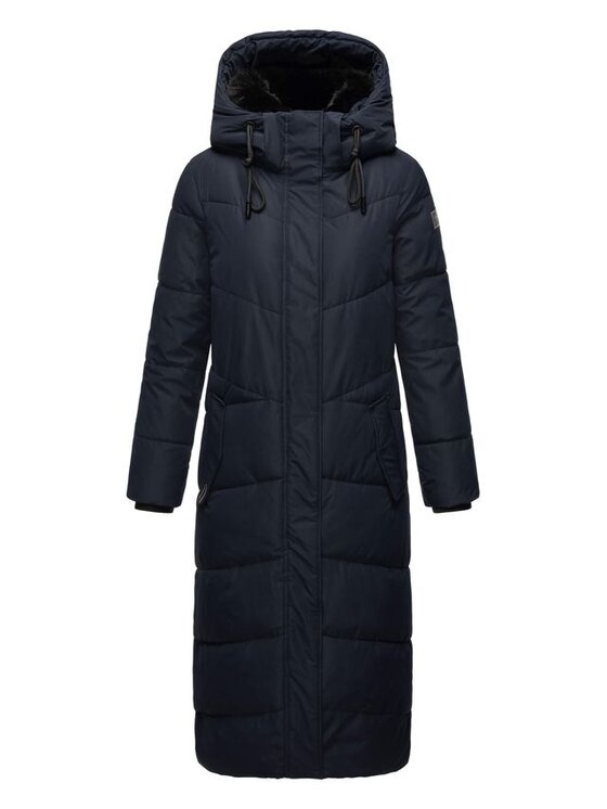 Navahoo Navahoo Kurtka zimowa Hingucker Niebieski Casual Fit