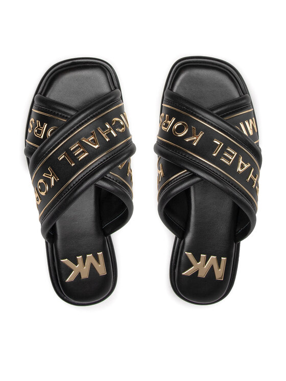 MICHAEL Michael Kors Pantoletten Gideon Slide 40T2GDFA1L Schwarz | Modivo.de
