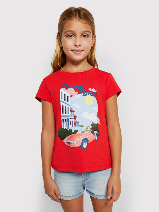 T-shirt 6037 Rosso Regular Fit