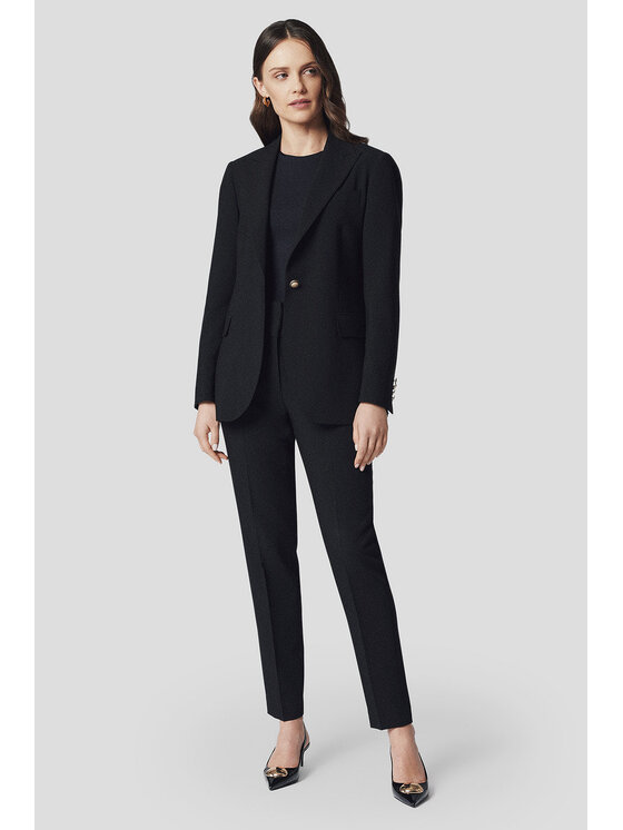 Lancerto Lancerto Marynarka Albana MA073125000006 Czarny Slim Fit