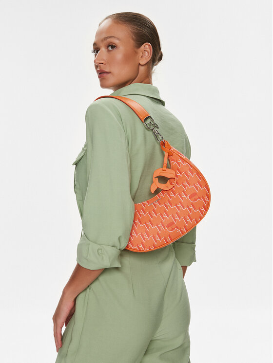 KARL LAGERFELD KARL LAGERFELD Ročna torba 230W3063 Oranžna