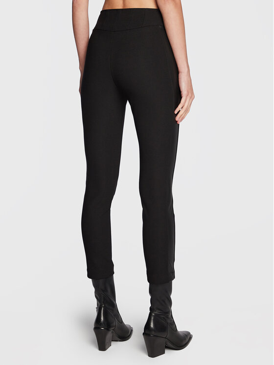 Pantaloni di tessuto 3RGB05 6869Z Nero Slim Fit