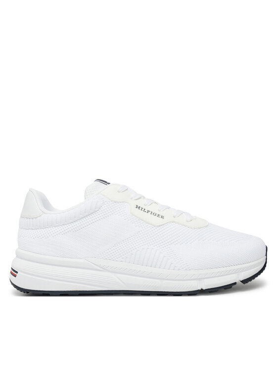 Tommy Hilfiger Sneakersy Lightweight Rwb Knit FM0FM05423 Biela