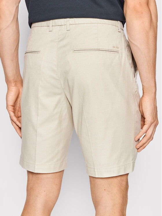 BOSS Boss Шорти от плат Slice 50468253 Бежов Slim Fit