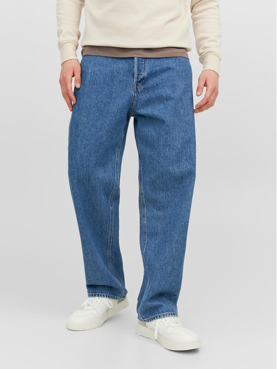 Jack & Jones Jack & Jones Jeansy Alex 12236078 Modrá Baggy Fit