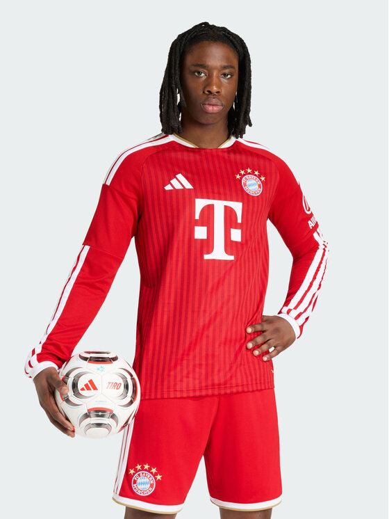 adidas adidas Koszulka techniczna 168831 Czerwony Slim Fit