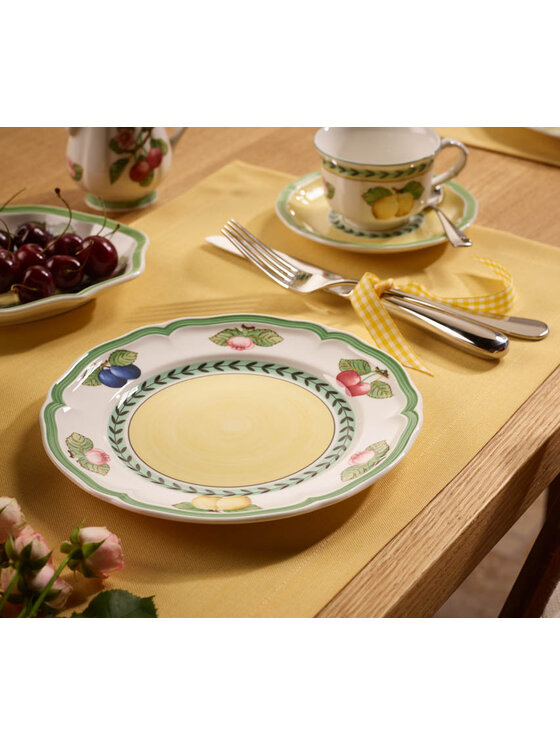 Villeroy & Boch Villeroy & Boch Talerz płaski French Garden Fleurence Villeroy & Boch Zielony