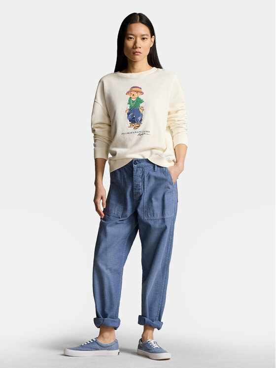 Polo Ralph Lauren Polo Ralph Lauren Світшот 211935618001 Бежевий Regular Fit