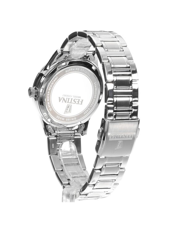 Festina Festina Zegarek F20067-2 Srebrny
