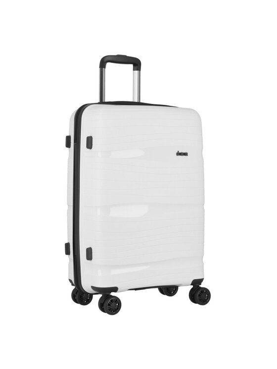 D&N D&N Komplet walizek 294470 Biały