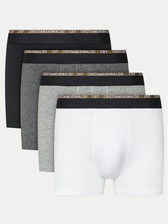 Férfi 4 darab boxer Cristiano Ronaldo CR7, Méret: M, Színes, 8104-49-2480