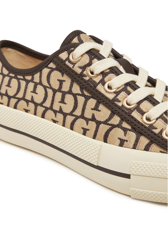 Guess Guess Sneakersy FLPCAR FAL12 Brązowy
