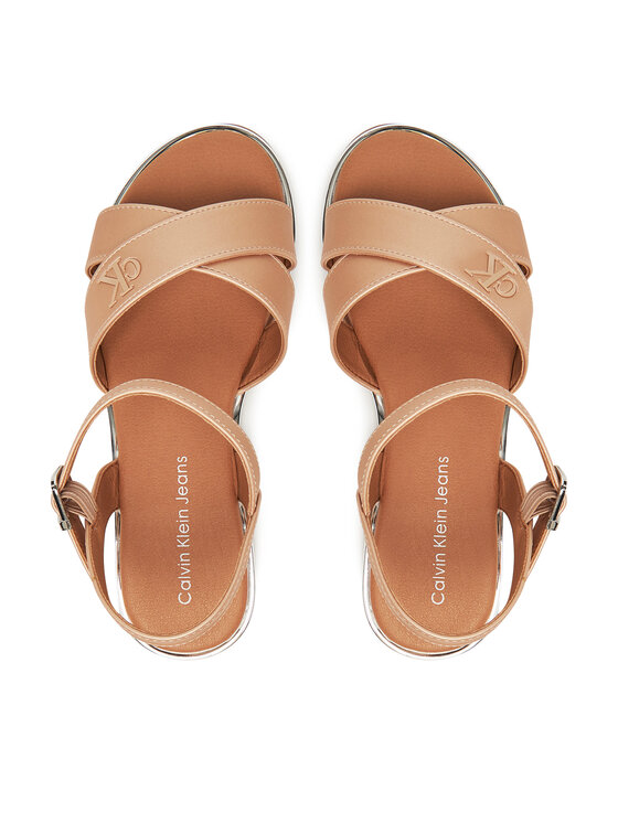 Calvin Klein Jeans Calvin Klein Jeans Sandały V3A2-82042-1688 S Brązowy