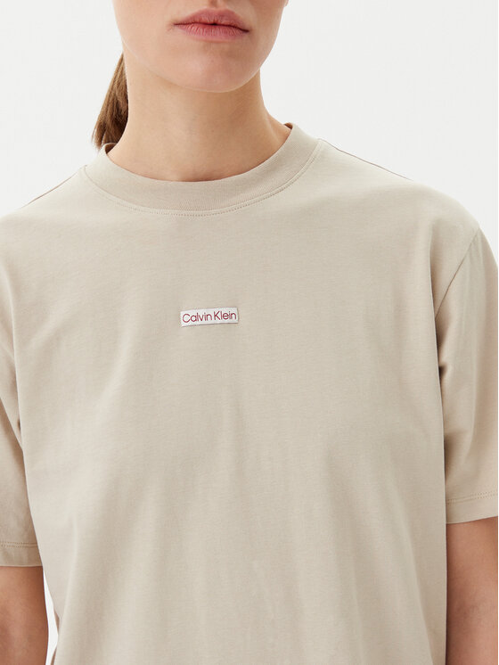 Calvin Klein Jeans Calvin Klein Jeans Hétköznapi ruha J20J225289 Bézs Relaxed Fit
