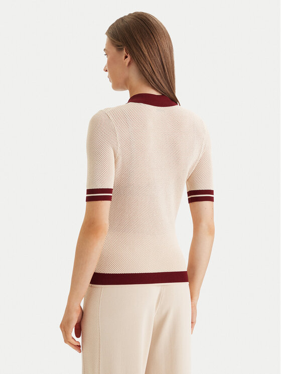 Guess Guess Polo särk V6GR04 Z0725 Beež Regular Fit