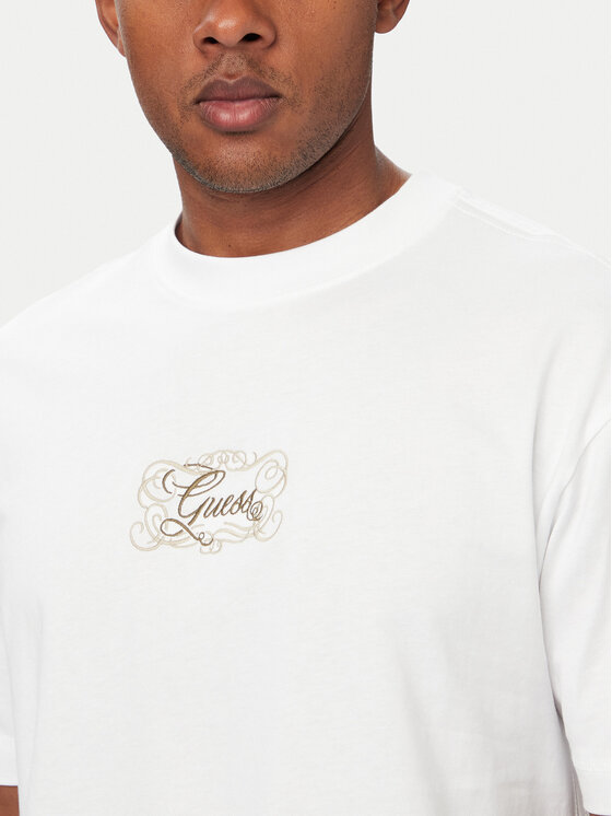 Guess Guess T-Shirt M6YI50 K4236 Weiß Oversize