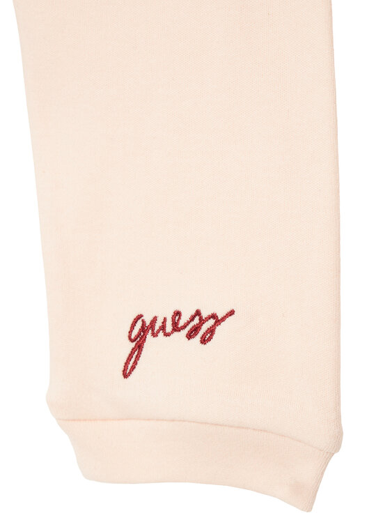 Guess Guess Кмплект суитшърт, боди и спортни панталони H6YG09 K4135 Светлорозов Regular Fit