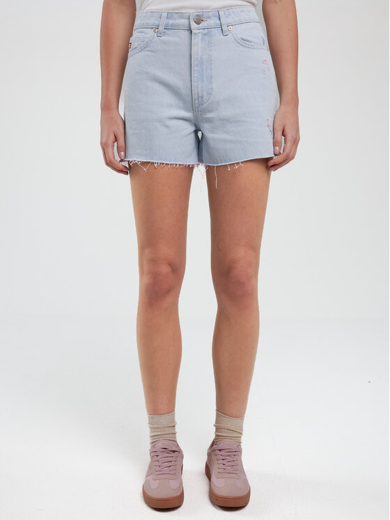 BIG STAR BIG STAR Szorty jeansowe AUTHENTIC GIRL Niebieski Wide Fit