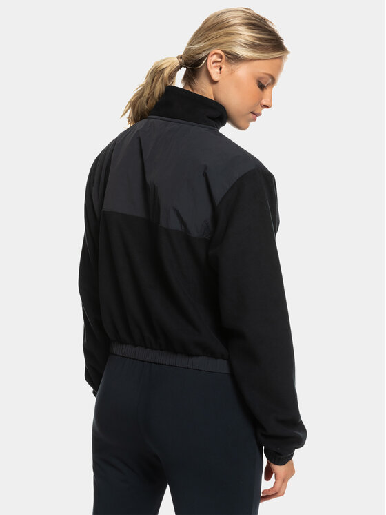 Roxy Roxy Полар Wow Zip Up Jkt Plfl ERJPF03141 Сив Regular Fit