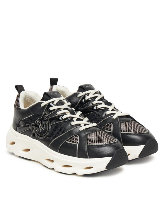 PINKO PINKO Sneakersy Pink 06 SS0127E036 Čierna