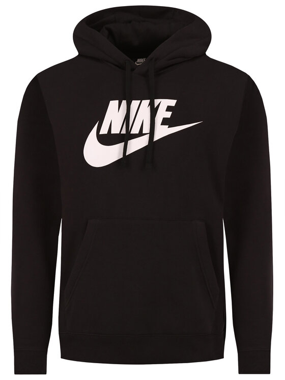 Nike Nike Bluză Sportswear Club BV2973 Negru Standard Fit