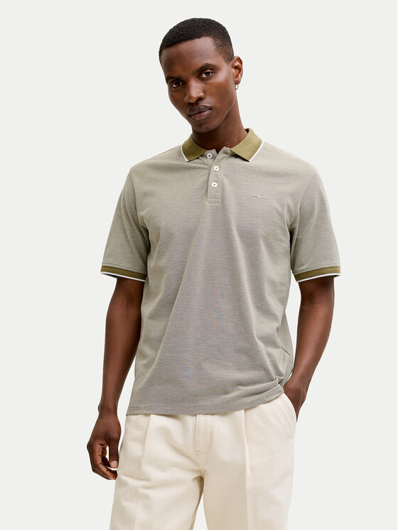 Jack & Jones Jack & Jones Poloshirt Blualves 12274681 Grün Regular Fit
