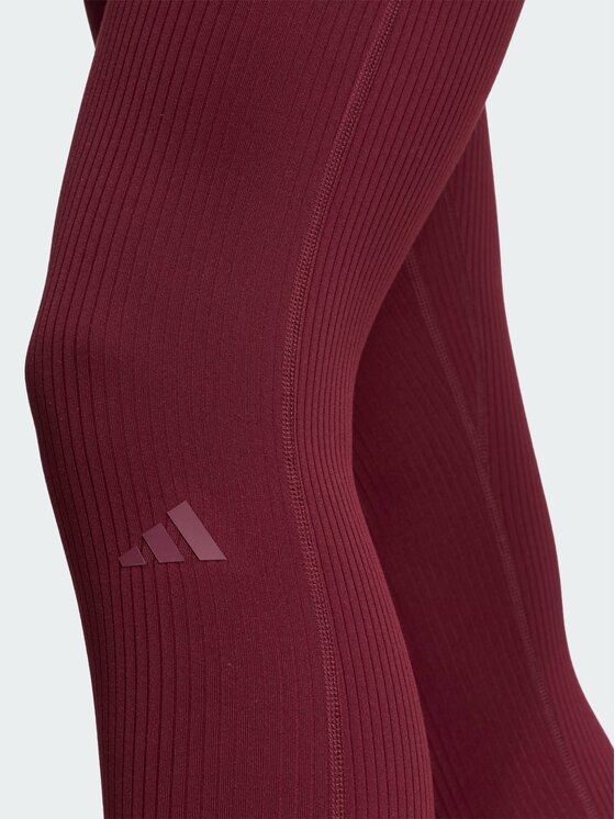 adidas adidas Legginsy 164625 Czerwony Fitted Fit