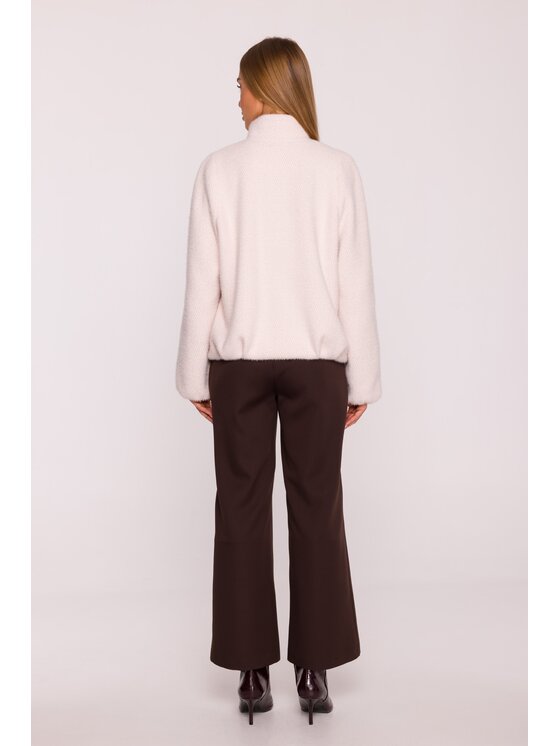 Made of Emotion Made of Emotion Kurtka przejściowa M885 Beżowy Casual Fit