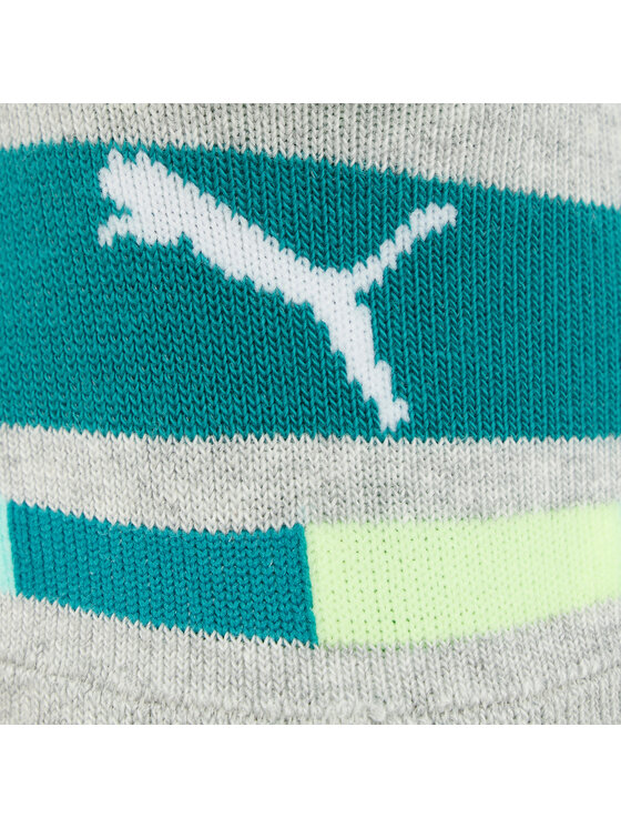 Puma Puma Set od 2 para dječjih niskih čarapa Kids Seasonal Footie 2P 938009 Siva